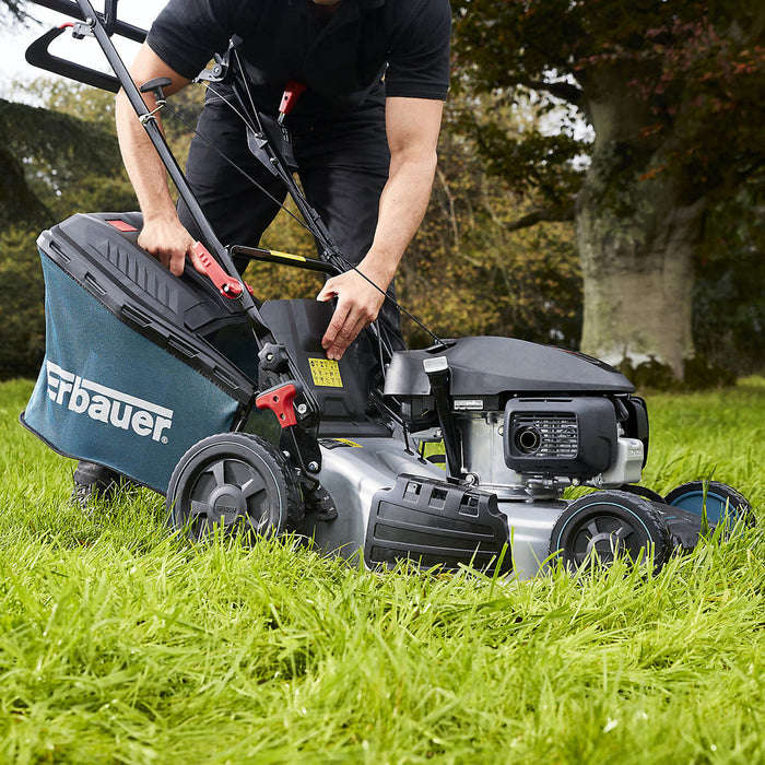 Erbauer Rotary Lawnmower Petrol ELMP170SP51 167cc Self-Propelled Capacity 65L - Image 5