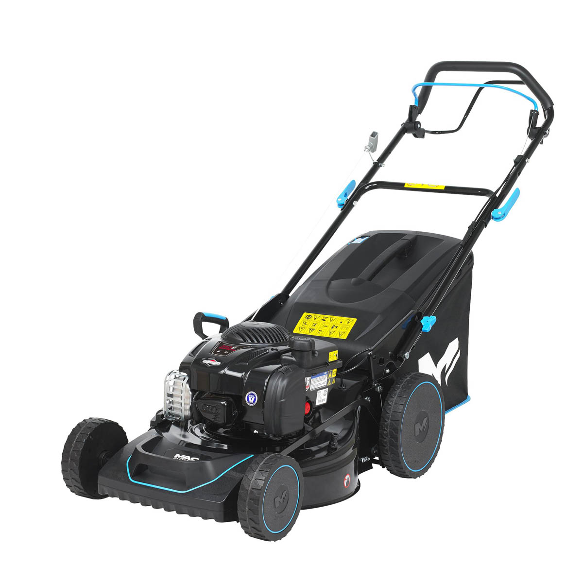 Mac Allister Lawnmower Petrol MLMP550SP46-M&S Rotary 140cc 46cm Self Propelled - Image 1