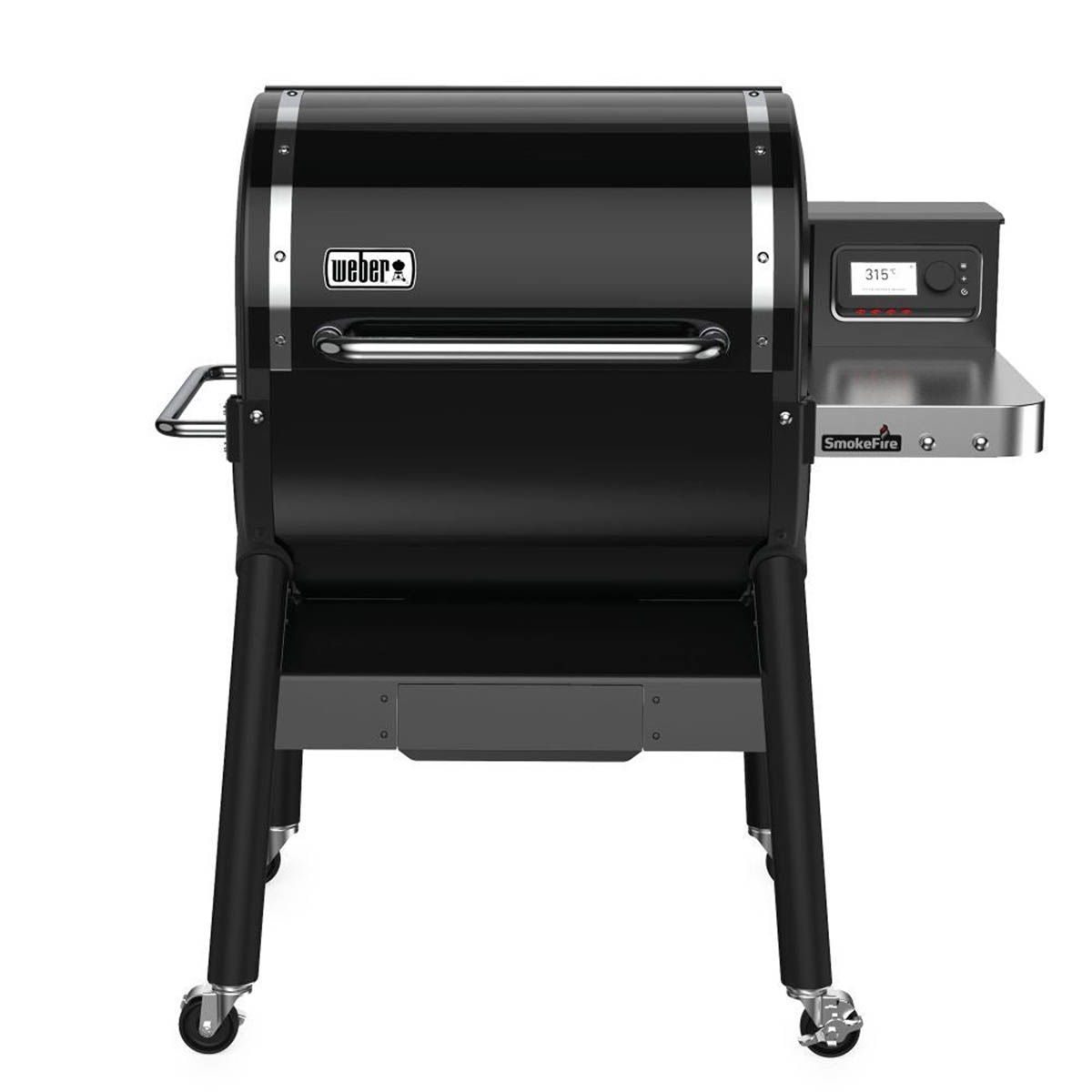 Smart Weber SmokeFire EX4 GBS Wood Fired Barbecue Grill Wheeled With Night Light - Image 2