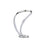 Inlight Table lamp LED Warm White 700lm Modern Chrome Effect Non-dimmable 3000K - Image 1