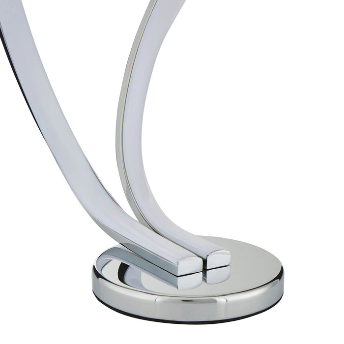 Inlight Table lamp LED Warm White 700lm Modern Chrome Effect Non-dimmable 3000K - Image 3