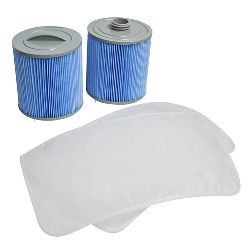 Canadian Spa Filter Microban Hot Tub Antimicrobial 184x148mm Fine Mesh Pack of 2 - Image 1