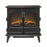 Dimplex Electric Stove Heater Fire Classic Style Log Effect Black Matt LED 2kW - Image 2