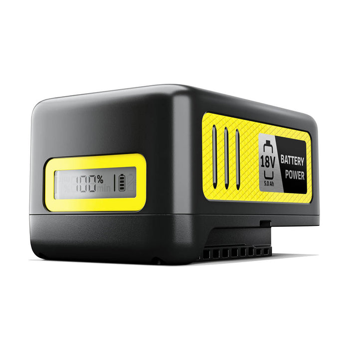 Karcher Rechargeable Battery 5Ah 18V LCD Automatic Storage Mode Shock Resistant - Image 3