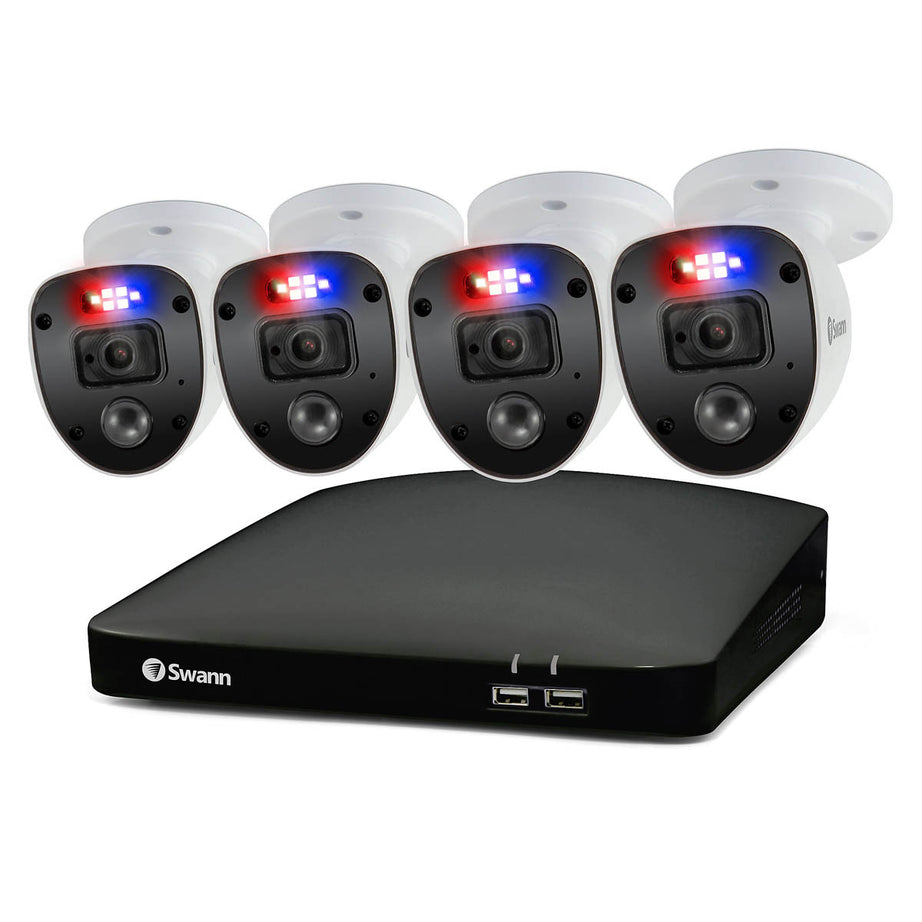 Swann CCTV Kit Smart 4 Camera DVR 1080p Motion Detection Night Vision 30m - Image 1