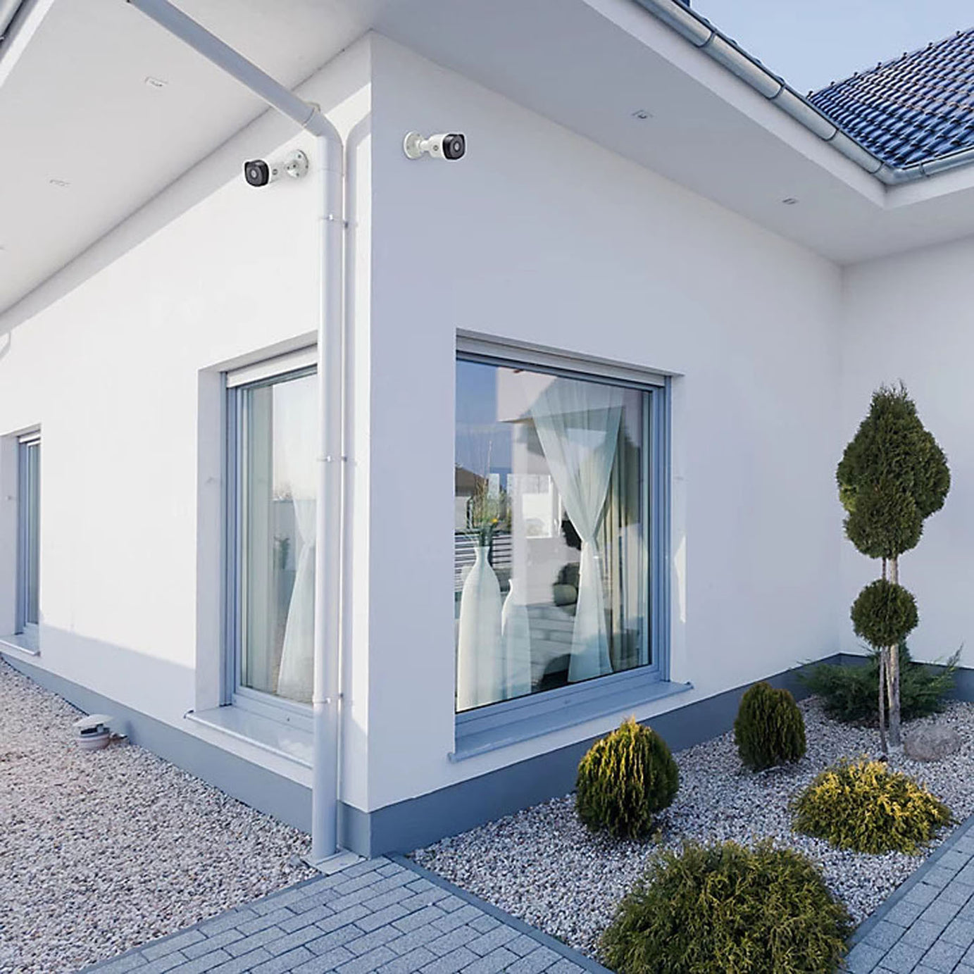 Yale CCTV Kit 2 Cameras Smart Security Motion Detection 1080p Indoor Outdoor - Image 6