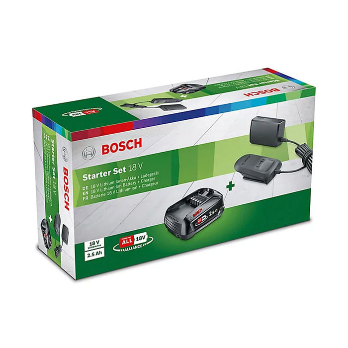 Bosch  Battery And Charger Kit 18V 2.5Ah AL1810CV Power For All Compact - Image 1