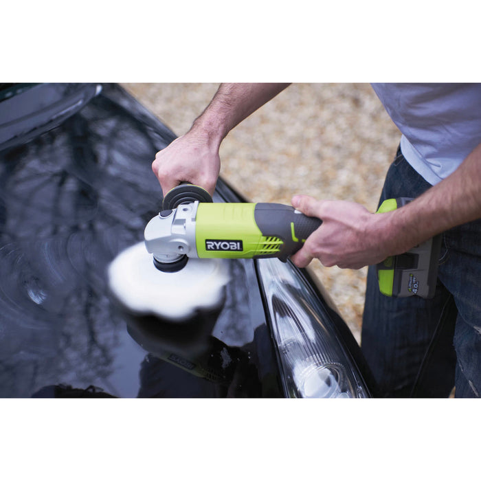 Ryobi Angle Grinder Cordless R18AG-0 Auxilary Handle Compact 18V 115mm Body Only - Image 5