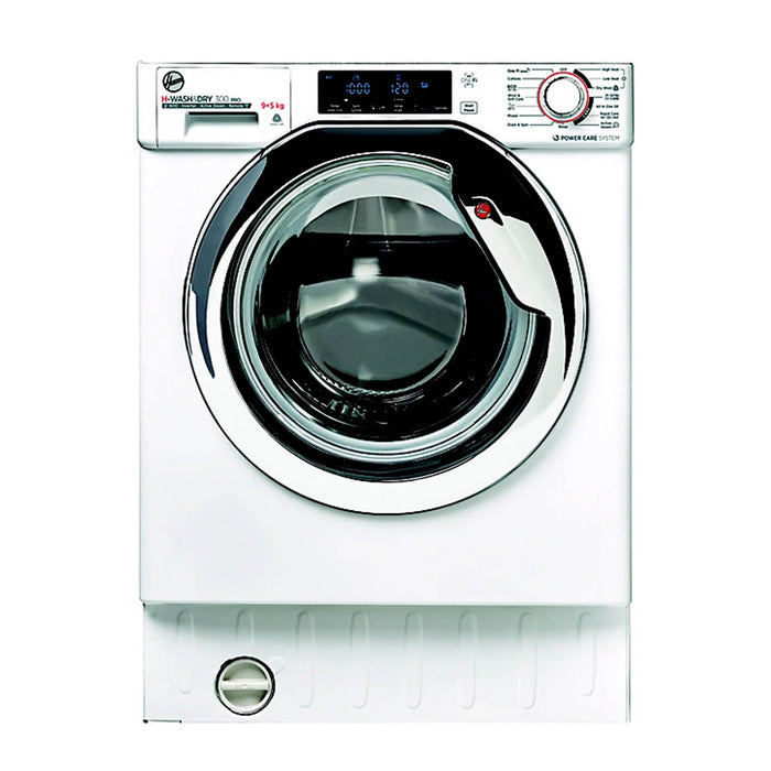 Hoover Washer Dryer White Metal Plastic HBDOS695TAMCE80 8kg Built-in Condenser - Image 2