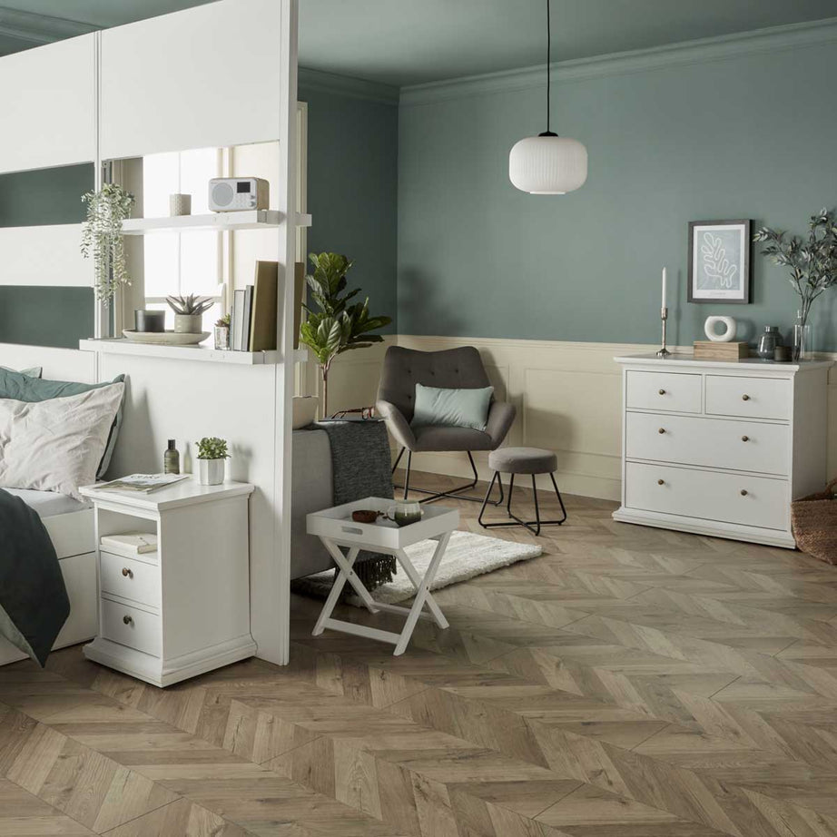 Foot Stool Chair Dressing Table Padded Grey Round Linen Soft Foam Seat - Image 4