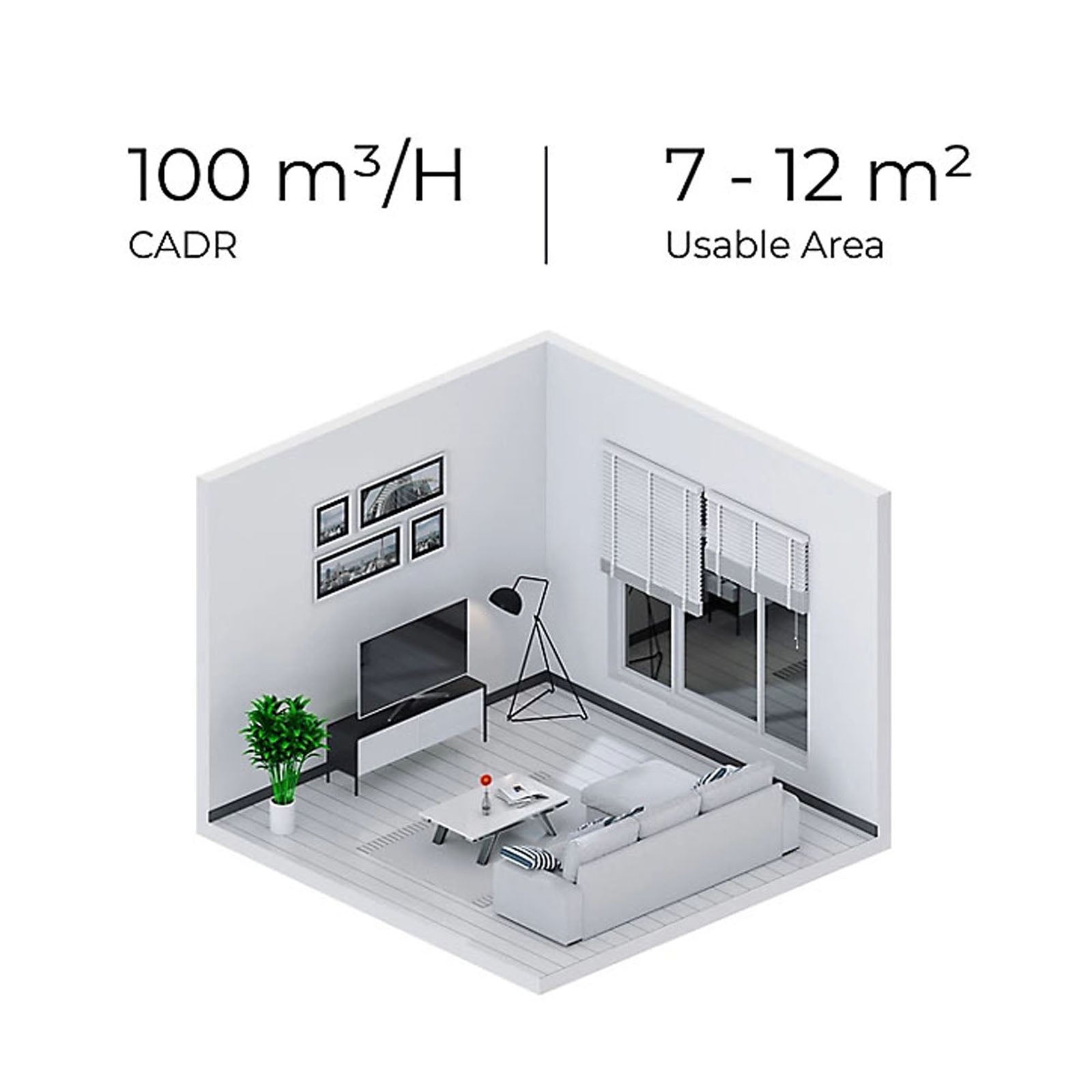 The Tors + Olsson Air Purifier 3 Speeds Sleep Mode Timer HEPA Air Filter - Image 5