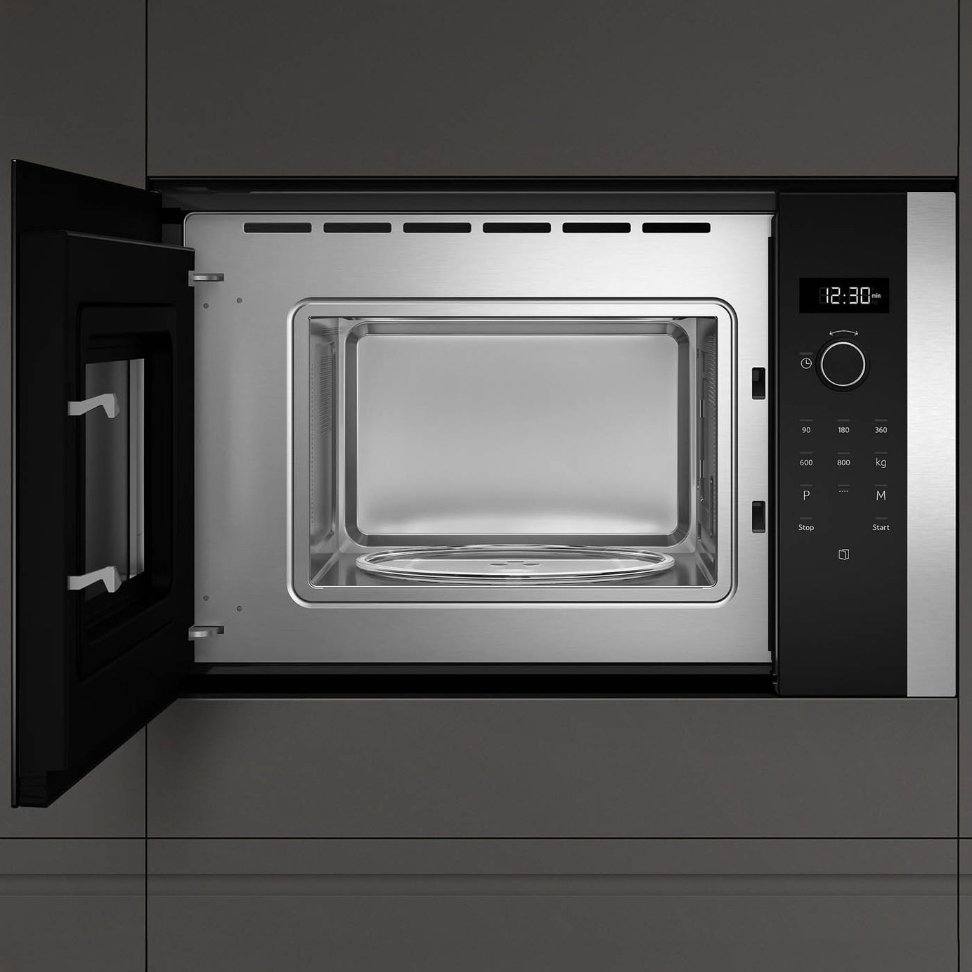 NEFF Built-in Microwave N50 HLAWD23N0B 20L Black - Image 5