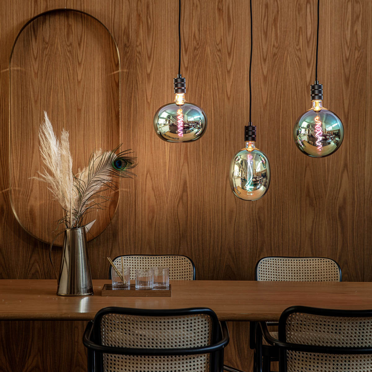 Calex Light Bulb LED Warm White Dimmable Opal Colours UFO E27 0W 40lm 360° - Image 1