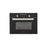 Built In Electric Oven Compact Black Fan Cooled Full Grill Single 44L 3350W - Image 4