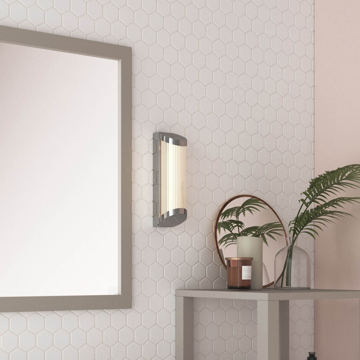 GoodHome Wall light Otemma Silver Chrome effect Wired - Image 5