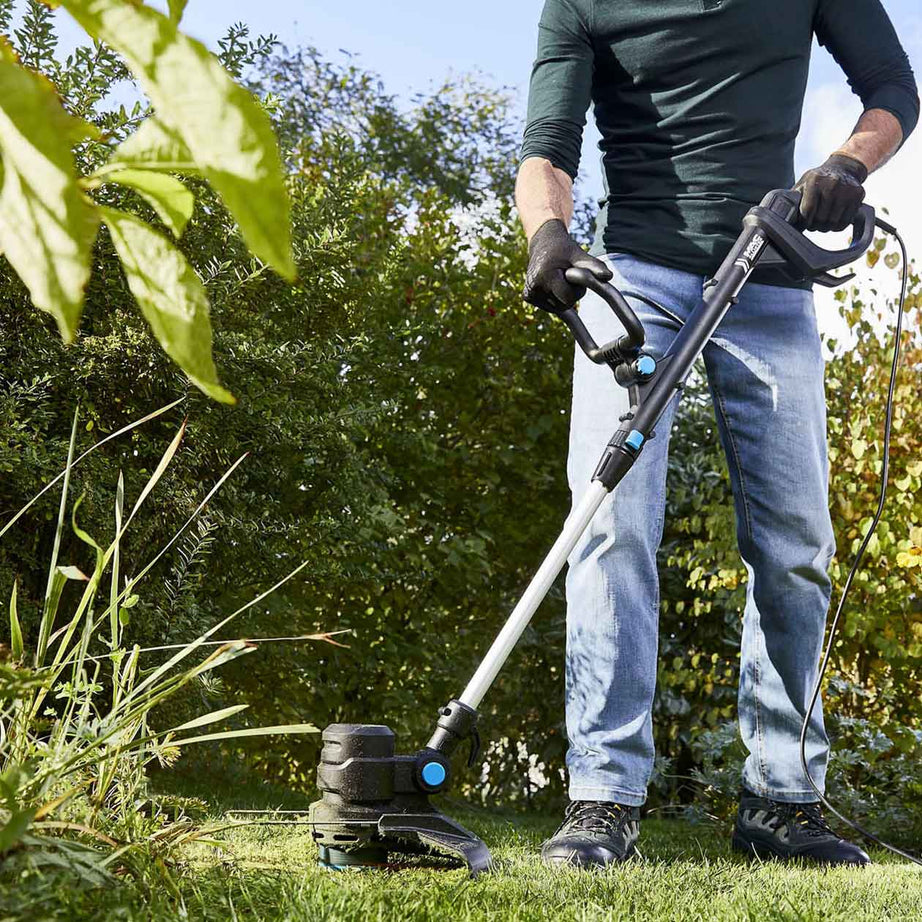 Mac Allister Grass Trimmer Corded Telescopic Handle MGT45028 450W 230-240V - Image 2