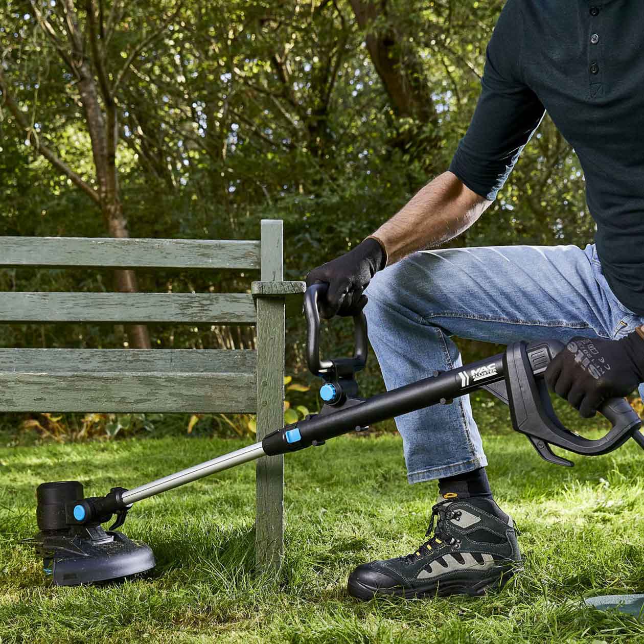 Mac Allister Grass Trimmer Corded Telescopic Handle MGT45028 450W 230-240V - Image 3