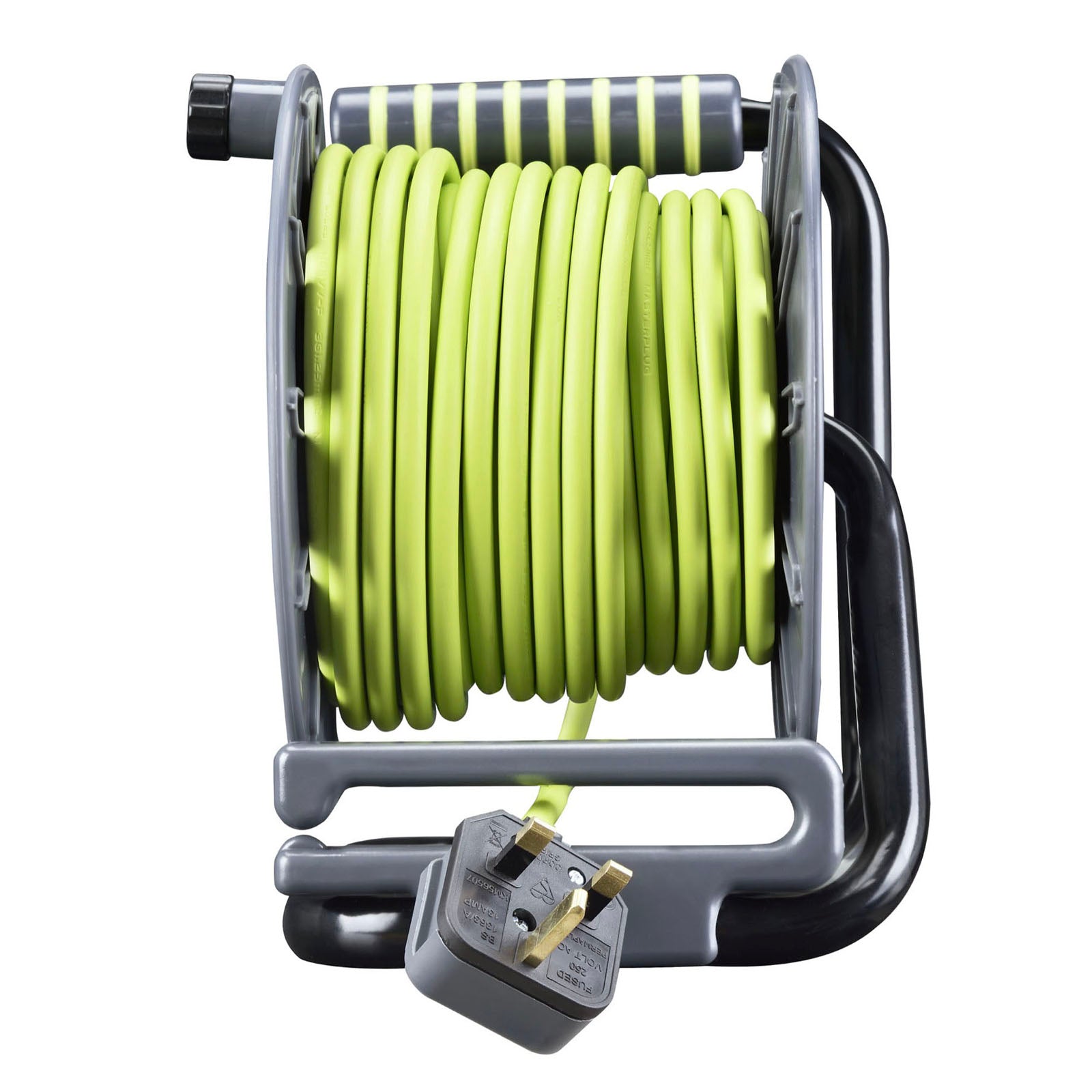 Masterplug Cable Reel Corded 2 Gang 20M 2 USB Ports LED 13A 240V Sturdy - Image 3