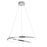 Pendant Ceiling Light Chrome Effect Dimmable Warm White Adjustable (Dia)580mm - Image 5