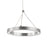 LED Ceiling Light 3 Way  Pendant Chrome Effect Modern Dimmable Adjustable Height - Image 4