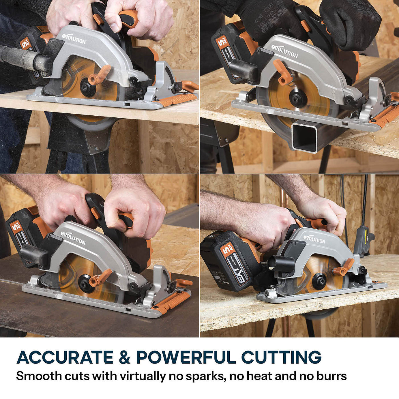 EVOLUTION CORDLESS CIRS SAW R165CCS-LI - Image 3