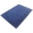 Medium Rug Navy Blue Hand Woven Wool Indoor For Wooden Floor (L)170 x (W)120cm - Image 1