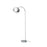 Floor Lamp Chrome Standing E27 Portable Living Room Bedroom Contemporary 1.65m - Image 1