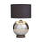 The Lighting Edit Carina Ball Black nickel effect Round Table lamp - Image 1