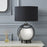 The Lighting Edit Carina Ball Black nickel effect Round Table lamp - Image 2