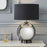 The Lighting Edit Carina Ball Black nickel effect Round Table lamp - Image 3