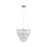 Pendant Ceiling Light 5 Way Adjustable Glass Crystal Stylish Chrome Effect G9 - Image 1