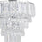 Pendant Ceiling Light 5 Way Adjustable Glass Crystal Stylish Chrome Effect G9 - Image 2