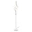 LED Floor Lamp Chrome Warm White 885lm Living Bedroom Contemporary (H)154cm 14W - Image 2