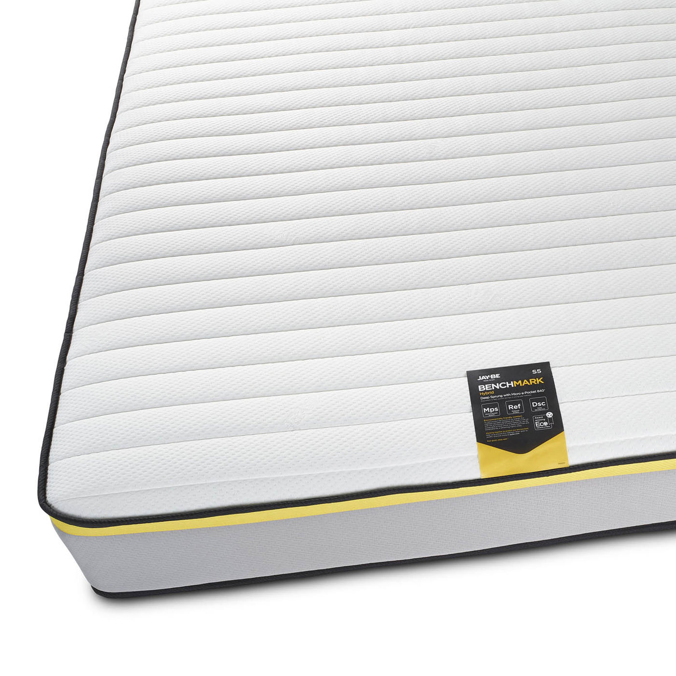 Jay Be Mattress Open Coil Medium Firm Water Resistant Breathable Double Size - Image 3