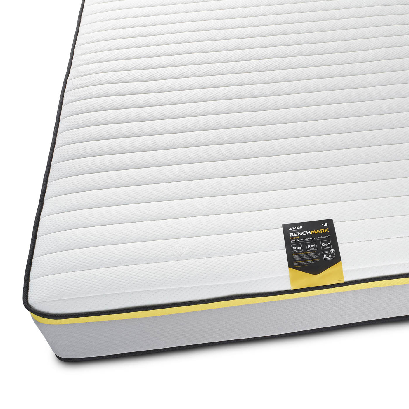 Jay Be Mattress Open Coil Medium Firm Water Resistant Breathable Double Size - Image 3