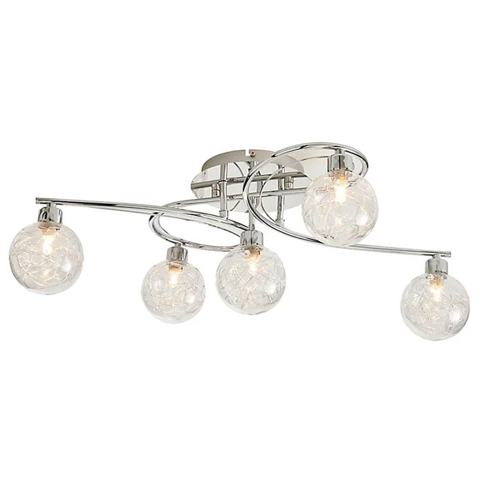 Ceiling Spotlight Paralia 5 Way Lamp G9 Contemporary Living Room Bedroom 25W - Image 2