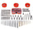 Black+Decker Screwdriver Bit Set Mixed Round Metal Wood Masonry Pack Of 304 - Image 3