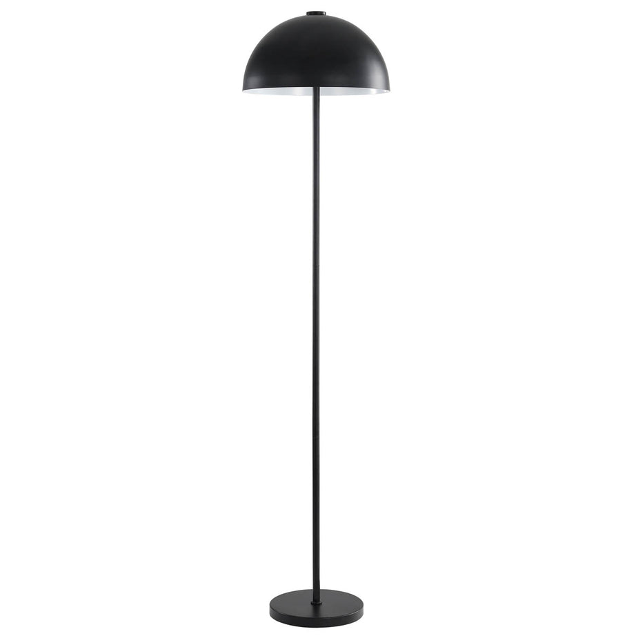 Floor Lamp LED 1 Light Metal Matt Black Mains Powered Contemporary (H)1580 mm - Image 2
