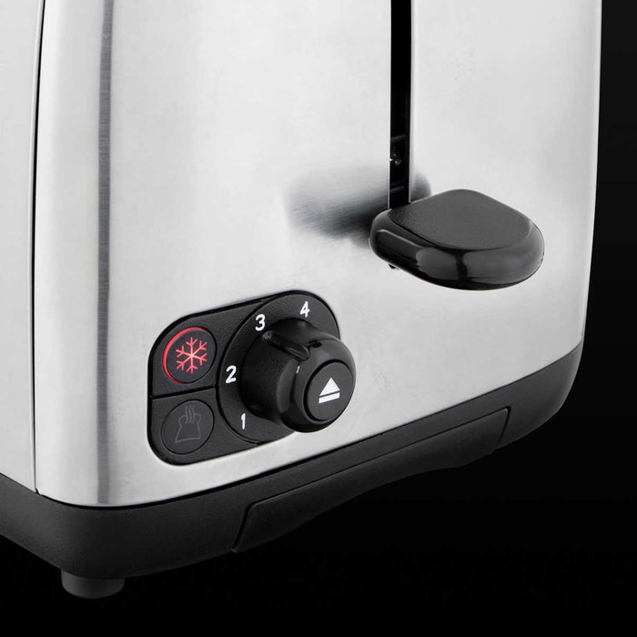 Russell Hobbs 2 Slice Toaster Stainless Steel Effect Defrost Reheat Browning - Image 3