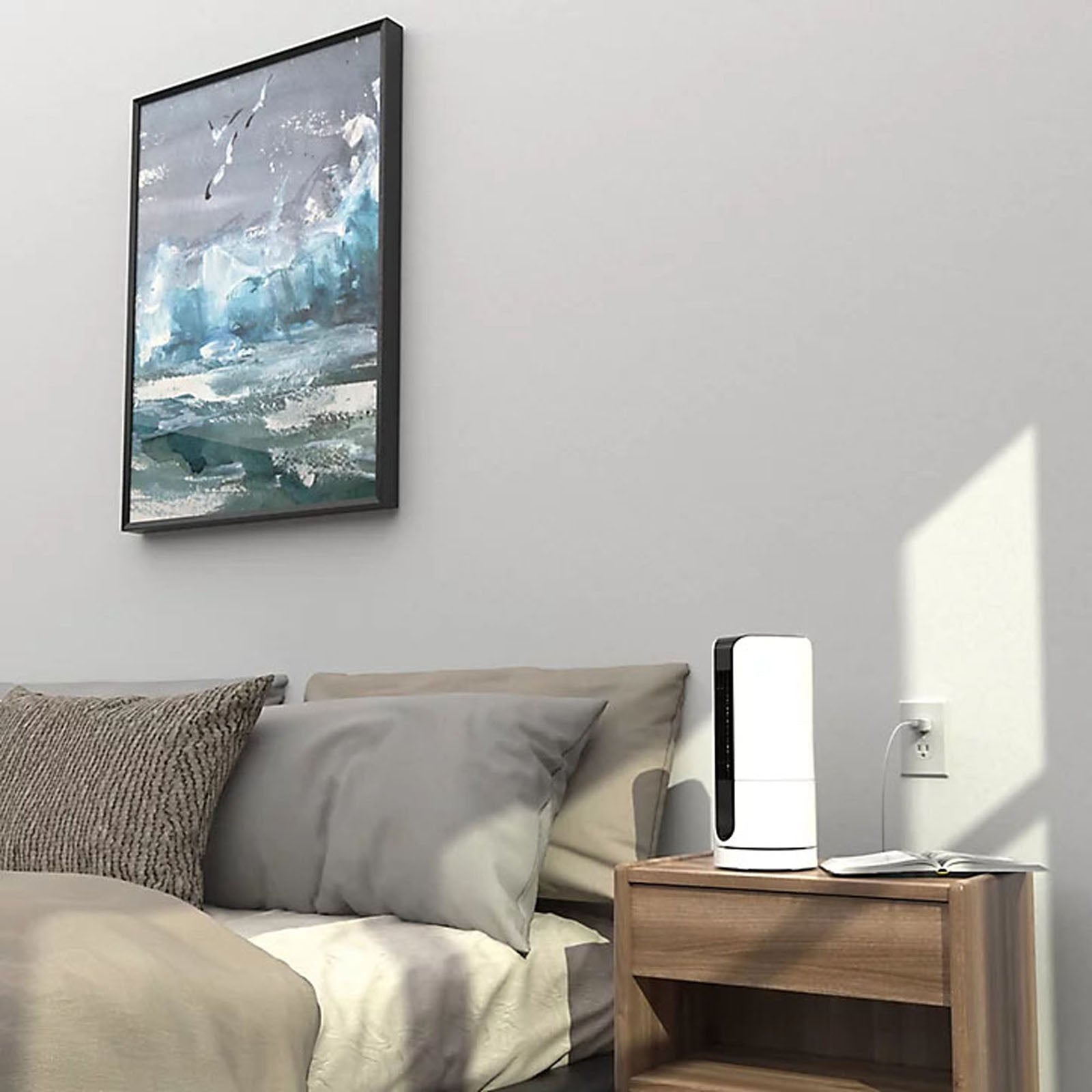 Oscillating Tower Fan Air Cooling Free Standing Compact Mini 2 Speed Electric - Image 2