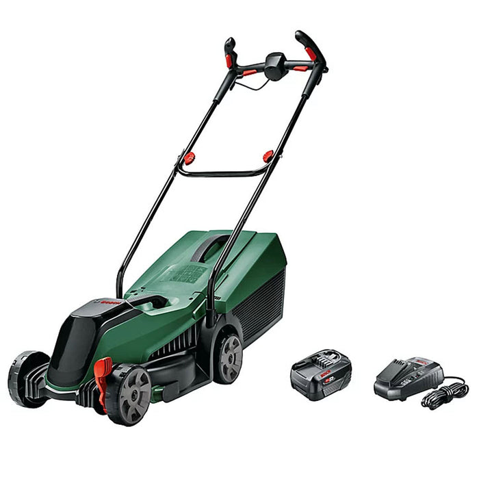 Bosch Rotary Lawnmower Cordless CityMower 18-32 18V 31L Ergoflex Handle 37cm - Image 2