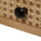 Black Wood Coffee Table Rattan Effect Living Room Rectangular Matt - Image 8