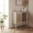 Sideboard Cabinet Cupboard Storage Home Furniture 2 Door White (W)300 (D)300mm - Image 2