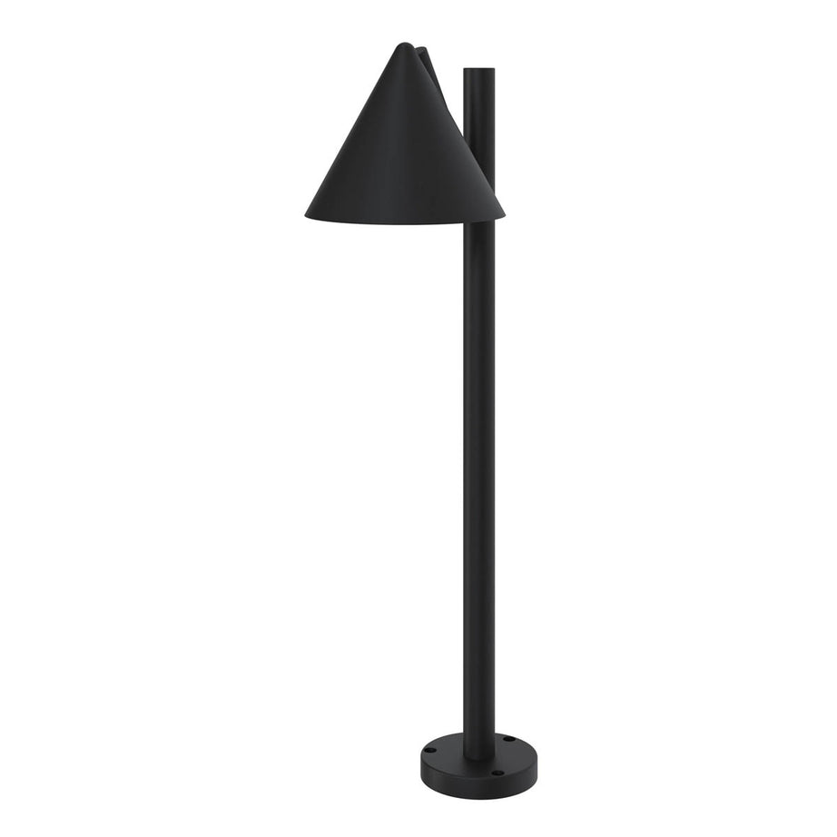 GoodHome LED Outdoor Post light Black Mains-powered 1 lamp Integrated (H)700mm - Image 2