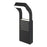 Outdoor Post Light 1 Lamp Black Integrated LED Neutral White Contemporary - Image 2