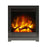Electric Fireplace Inset Black Nickel LED Flames Modern Remote or Manual Control - Image 1