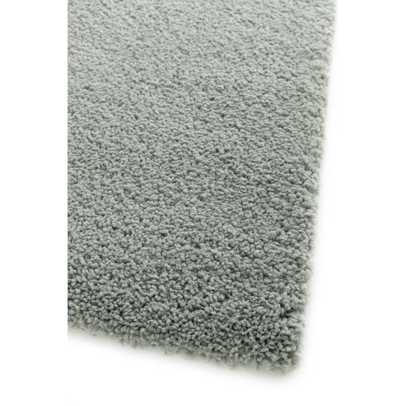 Medium Shaggy Rug Soft Manzo Blue Grey Bedroom Hallway (L)170cm x (W)120cm - Image 5