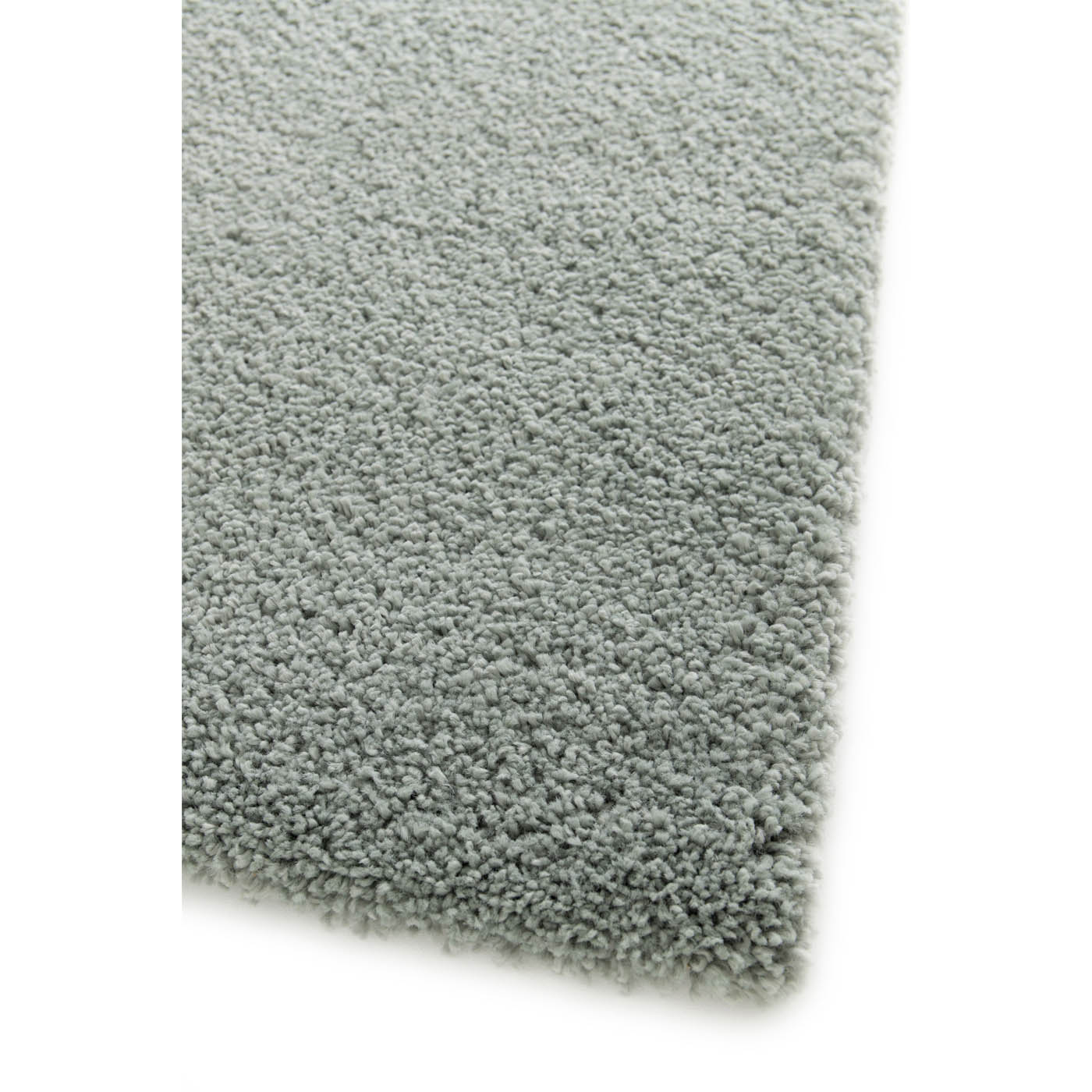 Medium Shaggy Rug Soft Manzo Blue Grey Bedroom Hallway (L)170cm x (W)120cm - Image 5