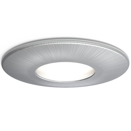 Smart LED Recessed Downlight Cool Warm White 660lm Fire Rated Chrome 8W - Image 1