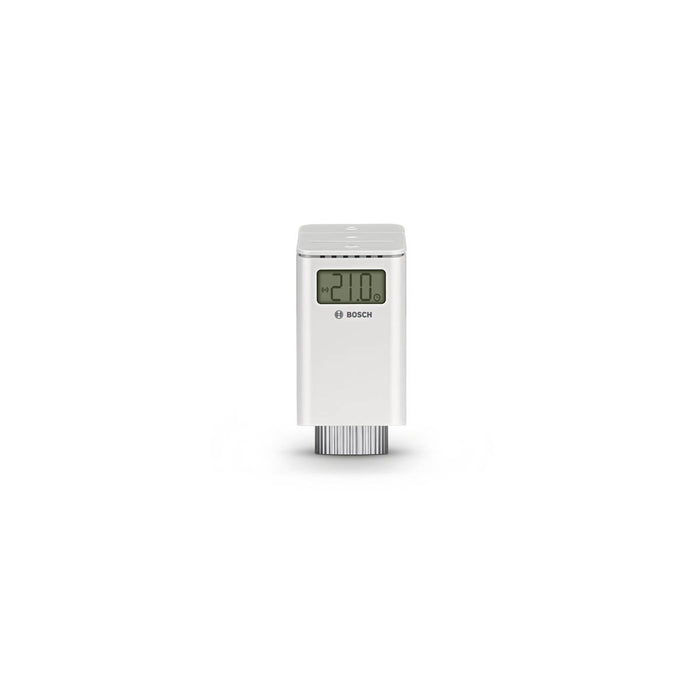 Bosch Thermostatic Radiator Valve Straight Smart White Backlit LCD Display - Image 2